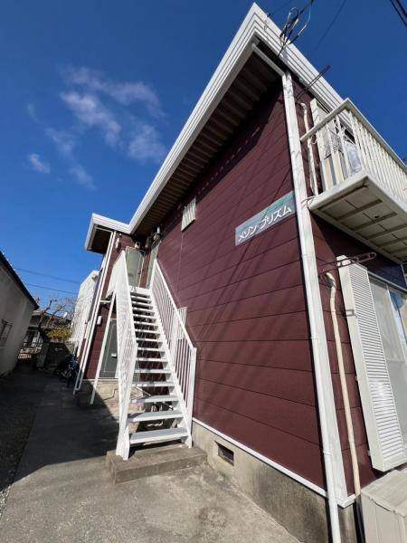 大里郡寄居町 一棟アパートの外観