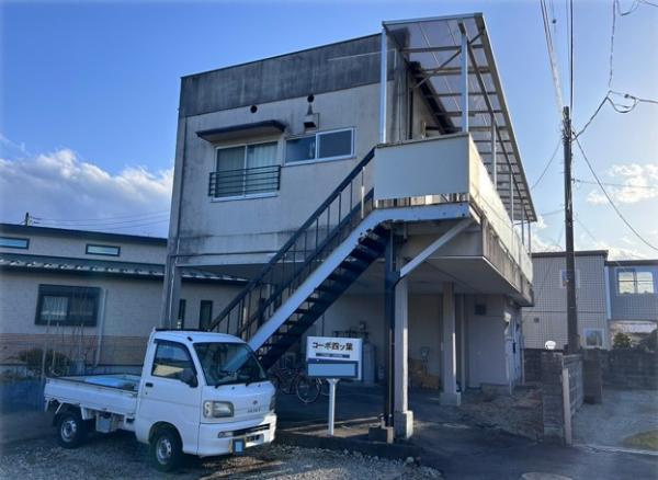 大田原市１棟アパートの外観