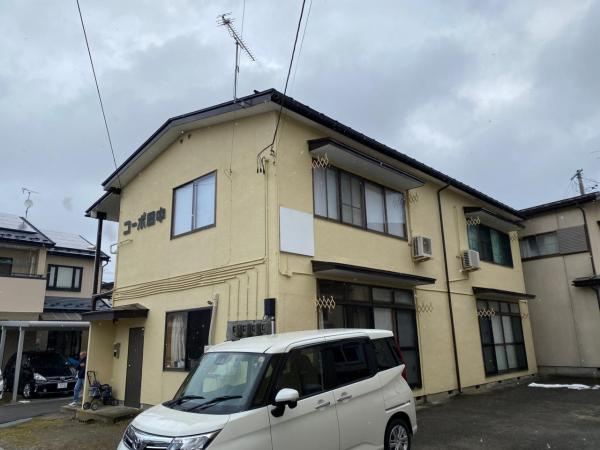 福島県会津若松市  １棟アパートの外観
