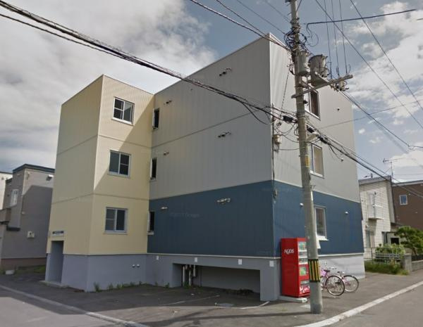 北海道札幌市清田区 一棟マンションの外観