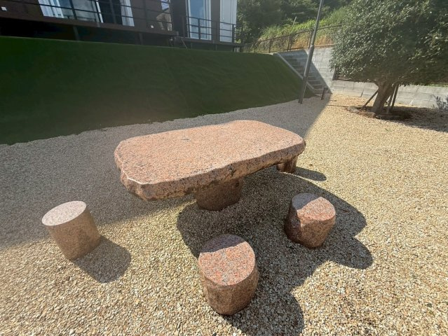 熊本県阿蘇郡 戸建ての庭