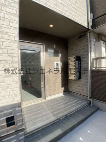 アート萱島East　Bのエントランス