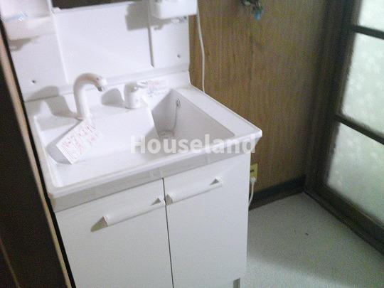 わかやま電鉄貴志川線 日前宮駅 平屋 築56年の洗面所