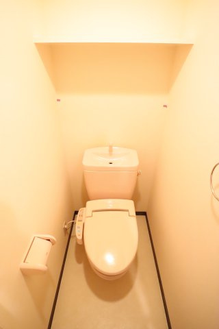 大阪市都島区善源寺町２丁目の賃貸マンションのトイレ