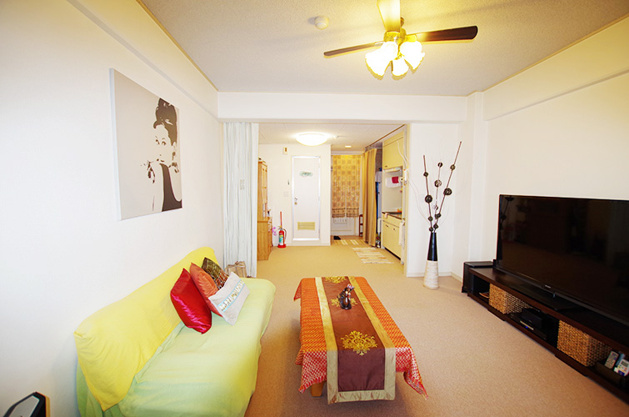 【居間・リビング】 | マンション南熱海　10階