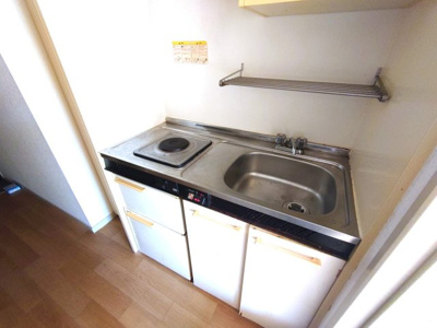 【キッチン】 | クレシェンド緑ヶ丘 | 1口電気コンロ