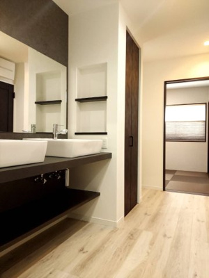 【洗面所】 | 鳥取市江津中古戸建て