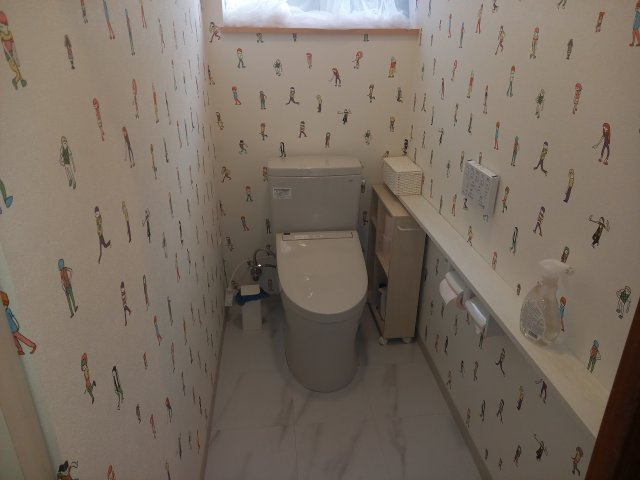 鷺山店舗のトイレ