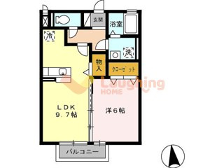 エマーブルⅢ B棟の間取り