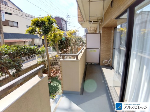 ライオンズマンション上福岡第3のバルコニー