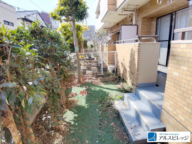 ライオンズマンション上福岡第3の庭