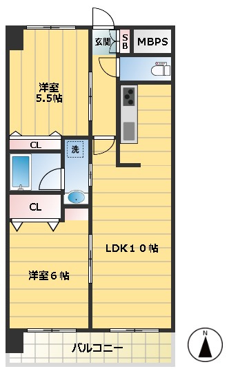 【間取り】 | フローラル東葛西Ⅰ