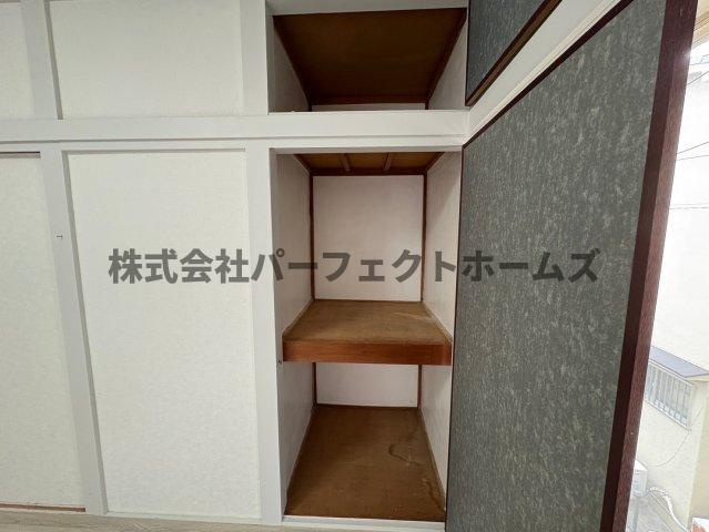 交野ハウスの収納|専用の収納スペースです