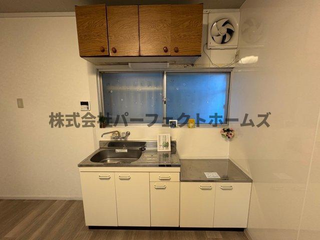 交野ハウスのキッチン|使いやすいキッチンです