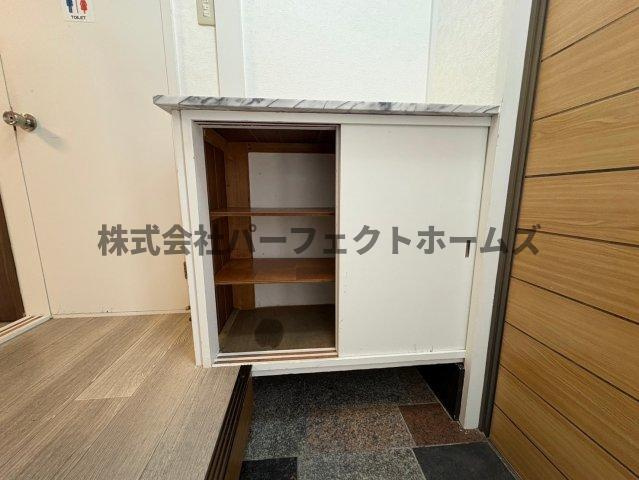 交野ハウスの収納|小物を収納するのに便利です