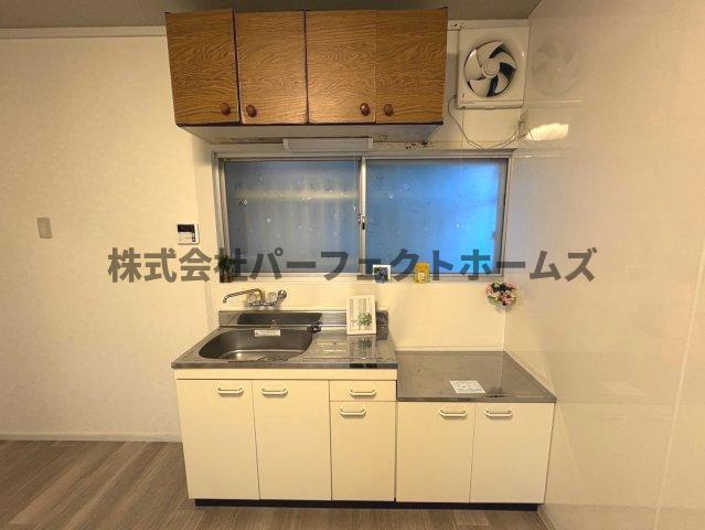 交野ハウスのキッチン|使いやすいキッチンです