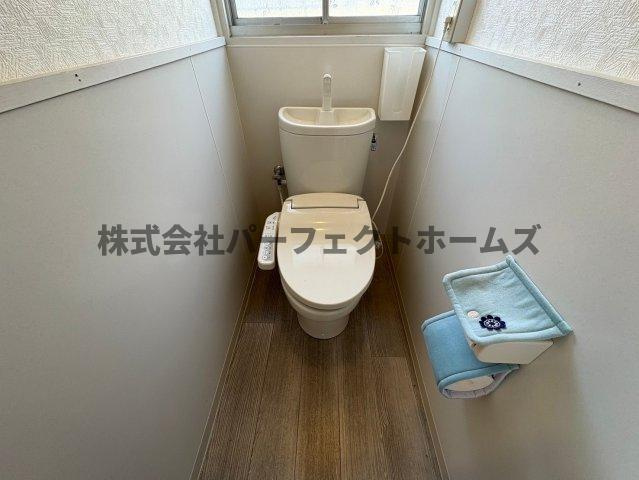 交野ハウスのトイレ|シンプルで使いやすいトイレです