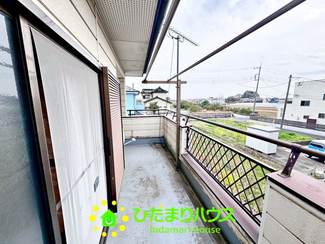 加須市栄　中古一戸建てのバルコニー
