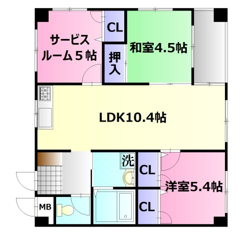 【間取り】 | ボヌール