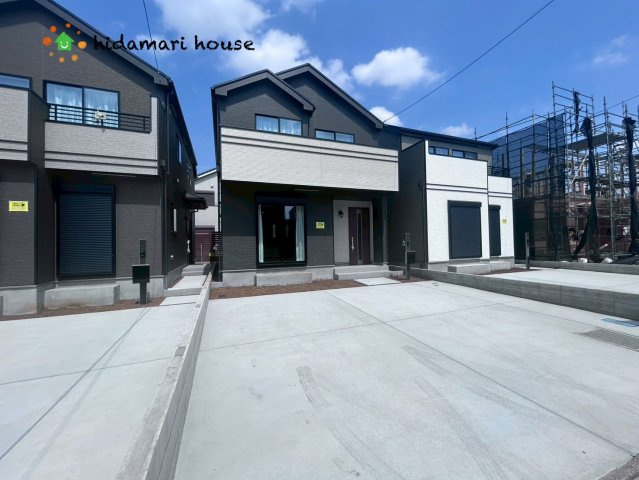 桶川市坂田東　3期　新築戸建　ハートフルタウンBの外観|現地写真