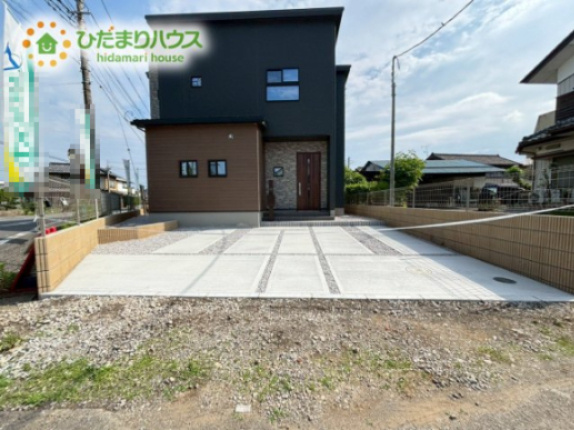 深谷市東大沼　第3期　新築一戸建て　クライン　01の駐車場|駐車場は並列2台駐車可能です！