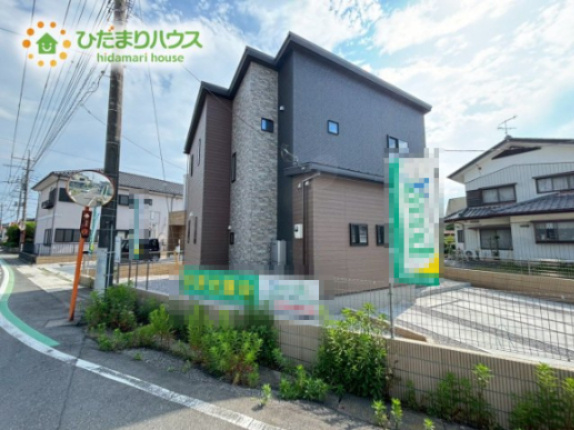 深谷市東大沼　第3期　新築一戸建て　クライン　01の外観|オシャレな外観！