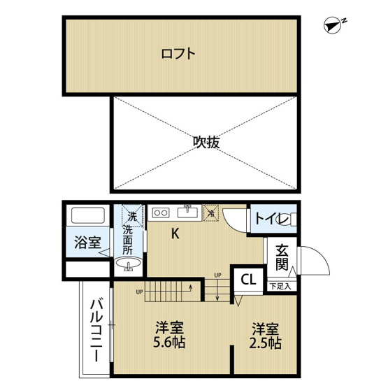 【間取り】 | HPに初期費用掲載！「プライスホーム」で検索！Dear Court K