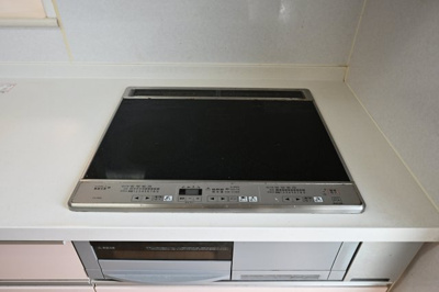 【キッチン】 | 太田市龍舞町　中古戸建 | IHクッキングヒーター