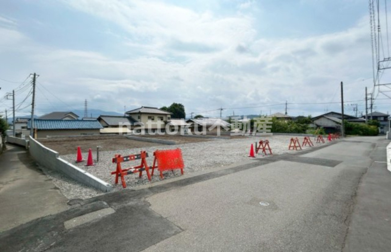 富士市厚原Ⅱ　新築戸建　全4棟　B号棟の前面道路含む現地写真|2025/７/３撮影