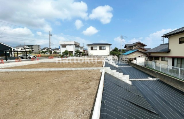 富士市厚原Ⅱ　新築戸建　全4棟　B号棟の庭|2025/７/３撮影