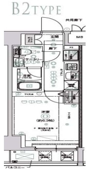 クレストタップ新横浜の間取り