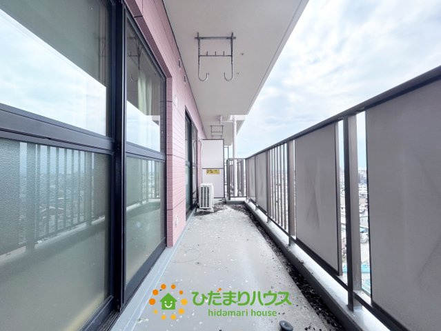 ライオンズガーデン久喜参番館のバルコニー