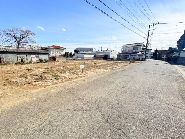 坂戸市中小坂　建築条件なし売地　東武東上線『鶴ヶ島駅』徒歩41分　【上谷小学区】の外観