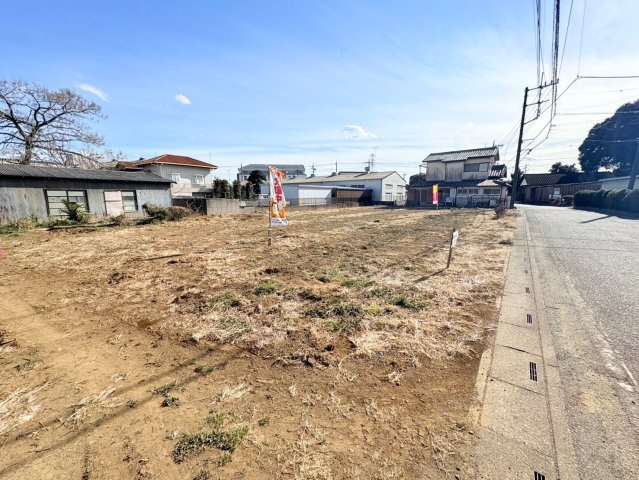 坂戸市中小坂　建築条件なし売地　東武東上線『鶴ヶ島駅』徒歩41分　【上谷小学区】の外観