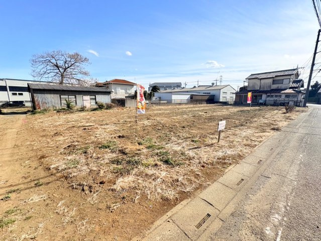 坂戸市中小坂　建築条件なし売地　東武東上線『鶴ヶ島駅』徒歩41分　【上谷小学区】の外観