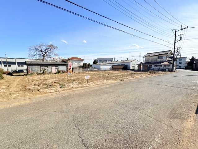 坂戸市中小坂　建築条件なし売地　東武東上線『鶴ヶ島駅』徒歩41分　【上谷小学区】の外観