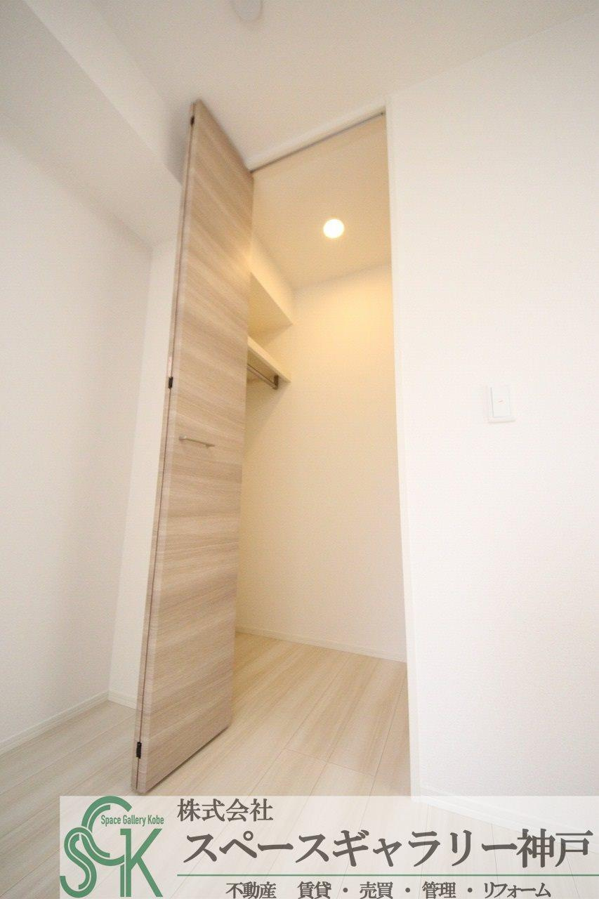 アリヴィラ宮前の収納|※お部屋により仕様が異なる場合があります。