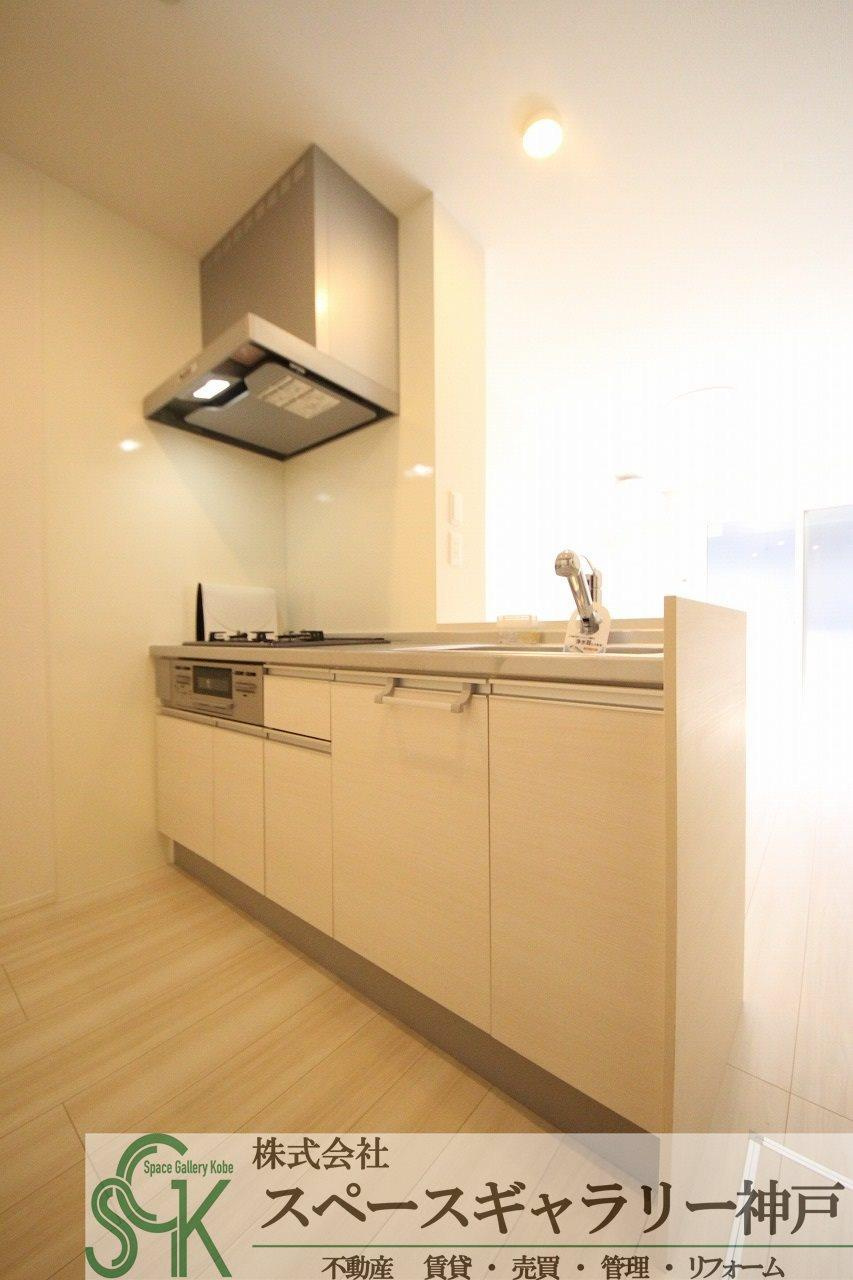 アリヴィラ宮前のキッチン|※お部屋により仕様が異なる場合があります。