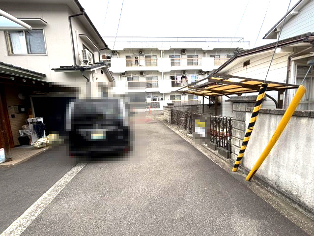 居相二丁目売土地の前面道路含む現地写真