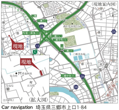 【地図】 | 上口2棟1号棟