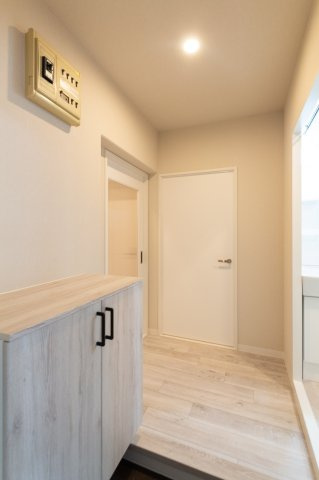 旧）森田マンションの玄関