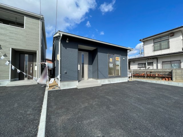 郡山市大槻町第34　Cradle Garden　全2棟の前面道路含む現地写真