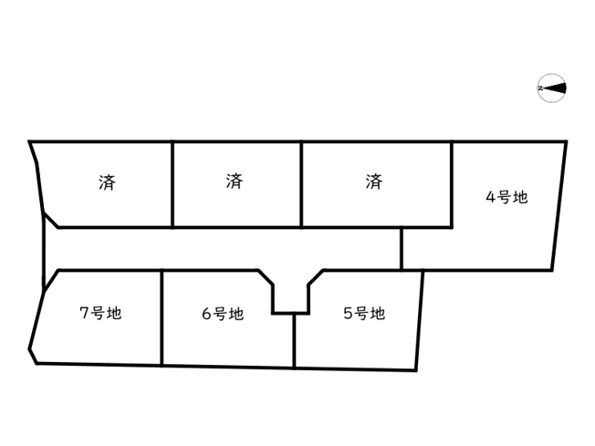 【区画図】 | たつの市誉田町福田／7区画