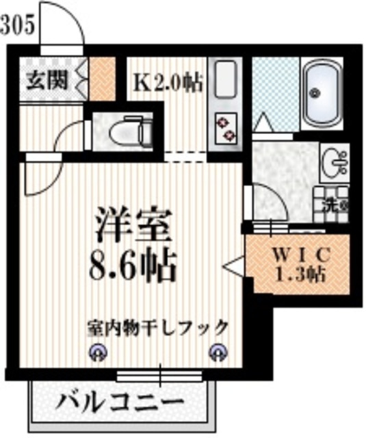 グリシーヌの間取り