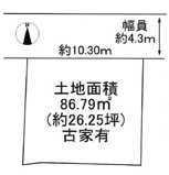 箕面市瀬川２丁目　土地の画像