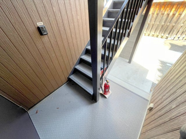 MELDIA下新庄のエントランス