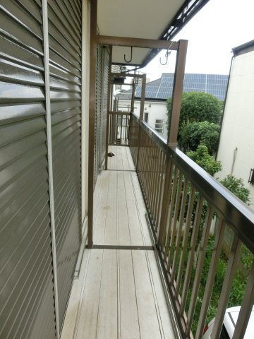 元名貸家　のバルコニー