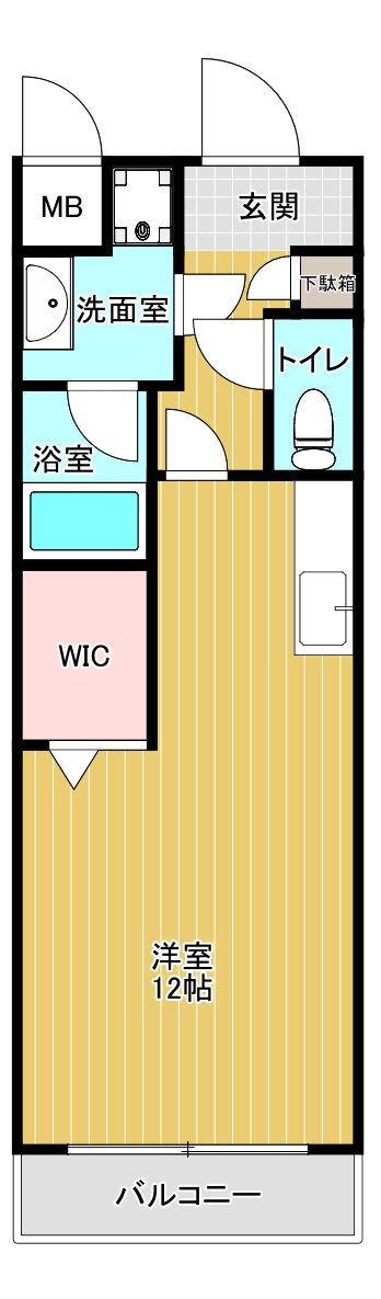サンフローリッシュの間取り