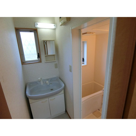 【洗面所】 | ｻﾞ ﾊｳｽ ｵﾌﾞ ﾏﾀﾞﾑｼﾞｭｴﾙ  A1棟 | 洗面所