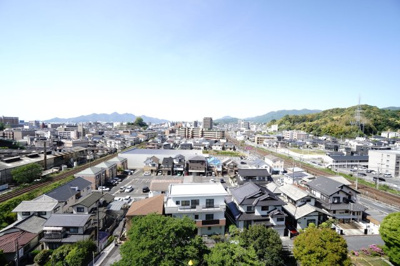 【展望】 | 【上質リノベ】ステイツ野村山陽園 | 現地（2025年5月5日9：00頃）撮影